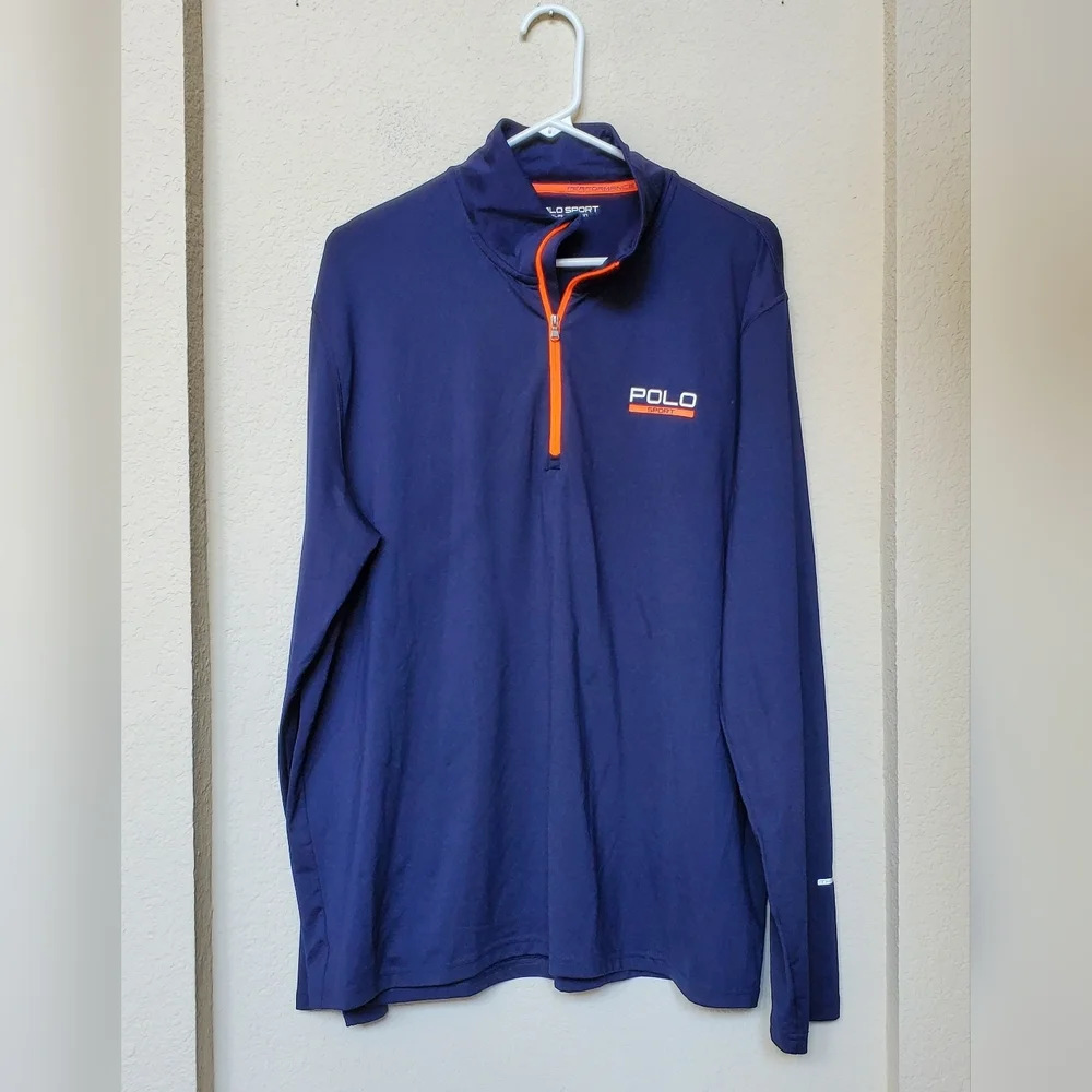 Polo by Ralph Lauren Half Zip Performance Pullover.  Size XL